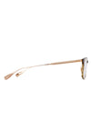 DITA BUCKEYE (+) Optical in Timber Brown-White Gold Color 3