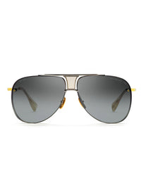 DITA DECADE-TWO Sunglasses in Black Palladium-18K Gold Color 2