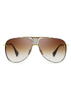 DITA DECADE-TWO Sunglasses in Matte Black-18K Gold Color 2