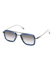 DITA FLIGHT.006 Sunglasses in Blue Swirl-Antique Silver Color