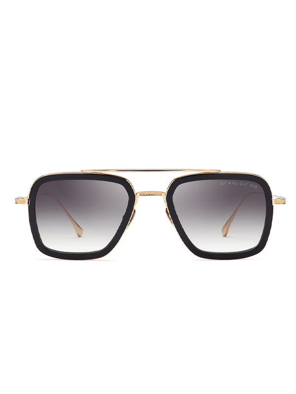 DITA FLIGHT.006 Sunglasses in Matte Black-14K Gold Color 2