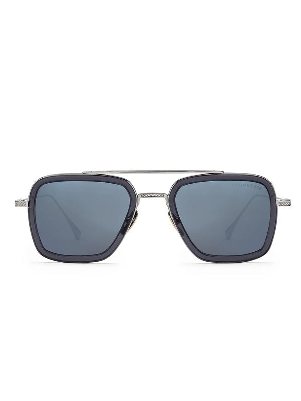 DITA FLIGHT.006 Sunglasses in Smoke Grey Crystal-Black Palladium Color 2