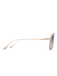 DITA FLIGHT.006 Sunglasses in White Gold-Dusty Pink Color 3
