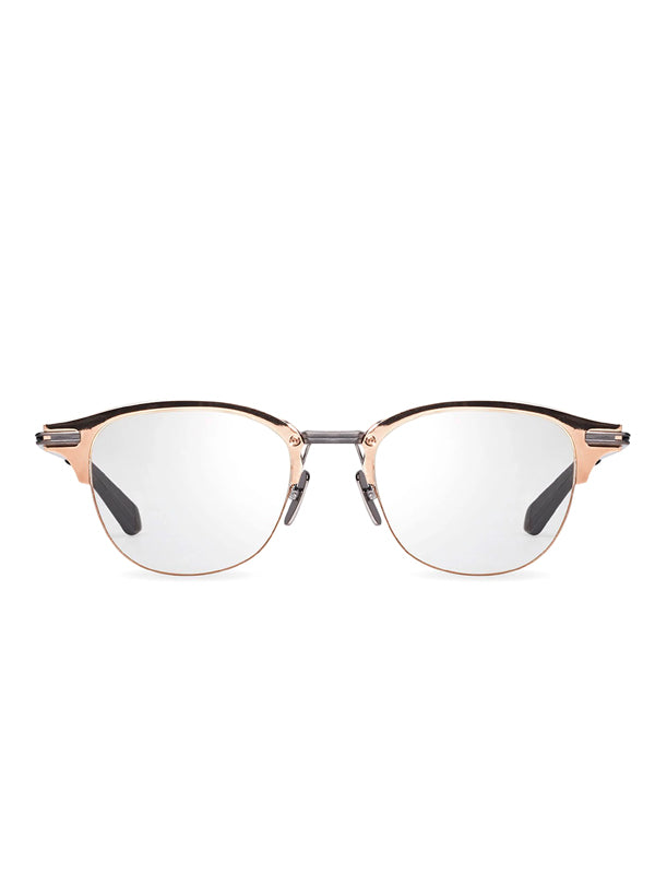 DITA IAMBIC Optical in White Gold-Black Color 2