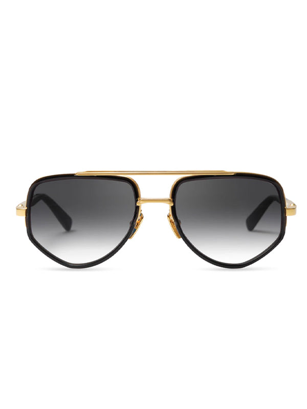 DITA MACH-X Sunglasses in Black Glass-Matte Yellow Gold Color 2