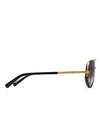 DITA MACH-X Sunglasses in Black Glass-Matte Yellow Gold Color 3