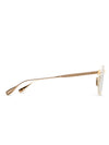 DITA OKU Optical in Vintage Clear-White Gold Color 3
