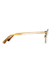 DITA RADICON Optical in Antique Yellow Gold-Antique White Gold Color 3