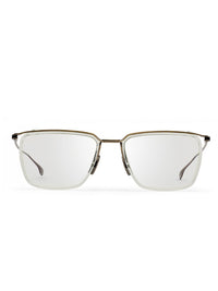 DITA SCHEMA ONE Optical in Antique Silver-Crystal Clear Color 3