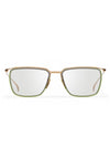 DITA SCHEMA ONE Optical in White Gold-Crystal Grey Color 2