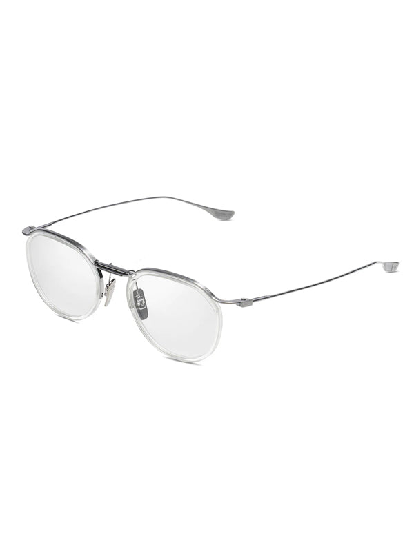 DITA SCHEMA TWO Optical in Antique Silver/Crystal Clear Color