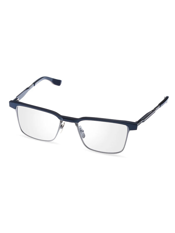 DITA SENATOR THREE Optical in Matte Navy-Antique Silver Color