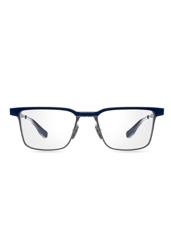 DITA SENATOR THREE Optical in Matte Navy-Antique Silver Color 2