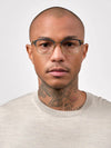 DITA TYPOGRAPHER in Black Iron-Yellow Gold Color 4