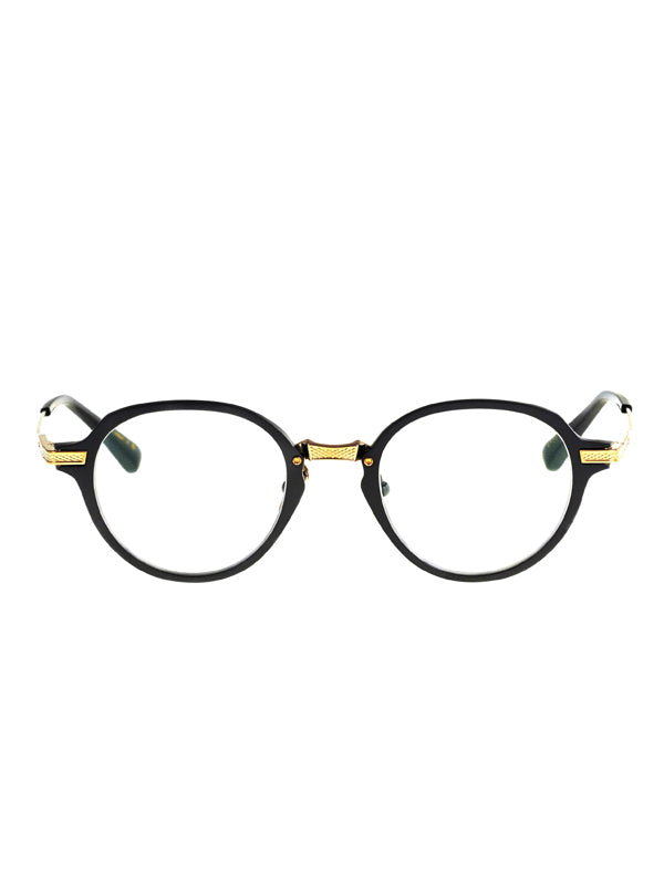 DITA UNION-FOUR Optical in Black Iron-Antique White Gold Color 2