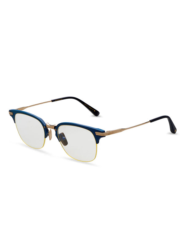 DITA UNION-TWO Optical in Matte Navy-White Gold Color