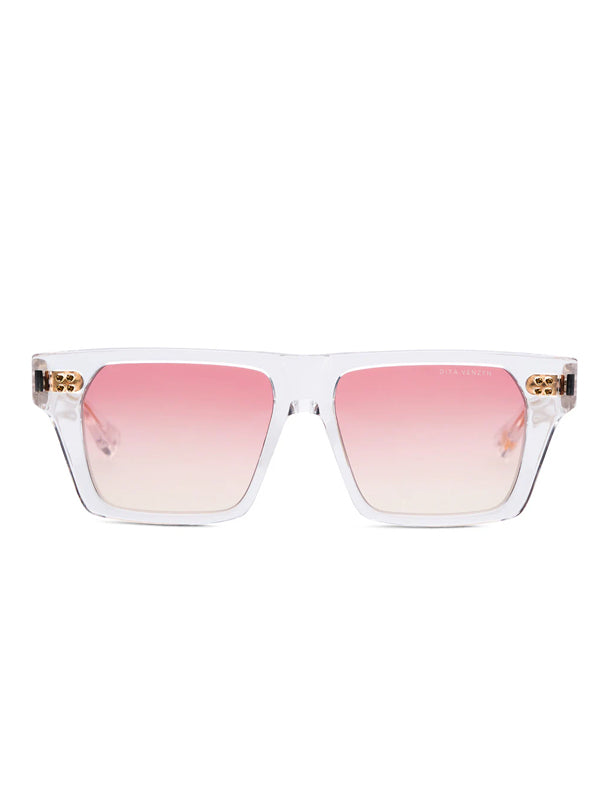 DITA VENZYN Sunglasses in Crystal Clear Color with Mars Cloud Lens 2