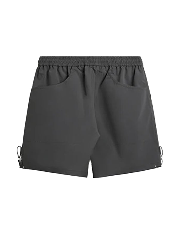 Dark Grey Shorts with Big Back Pockets  2