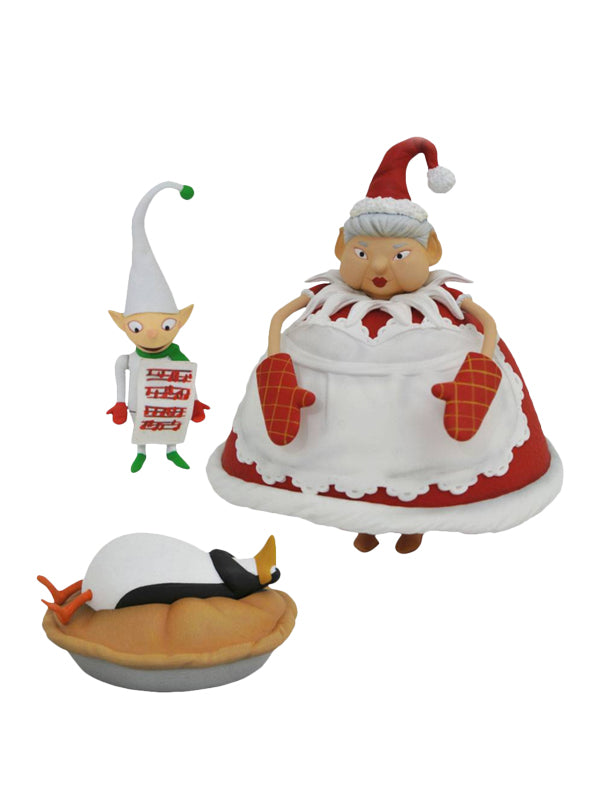 Diamond Select The Nightmare Before Christmas Mrs.Claus with Choir Elf Action Figure