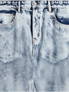 Distressed Dyed Gradient Washed Wide Leg Jeans 3