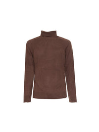 Dockers Brown Regular Fit Turtleneck Sweater