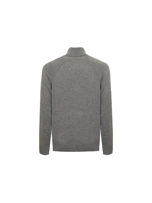 Dockers Grey Regular Fit Turtleneck Sweater 2