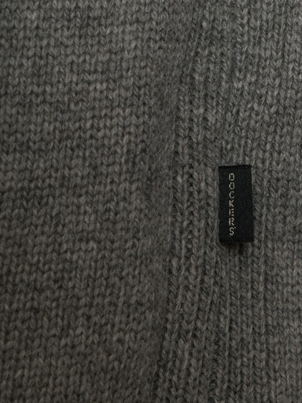 Dockers Grey Regular Fit Turtleneck Sweater 3