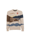 Dockers Old Coast Landscape Regular Fit Crewneck Sweater