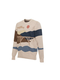 Dockers Old Coast Landscape Regular Fit Crewneck Sweater 2