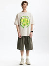 "Don't Be So Misereable" T-Shirt in Beige Color 6