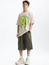 "Don't Be So Misereable" T-Shirt in Beige Color 7