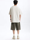 "Don't Be So Misereable" T-Shirt in Beige Color 9