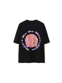 "Don't Be So Misereable" T-Shirt in Black Color