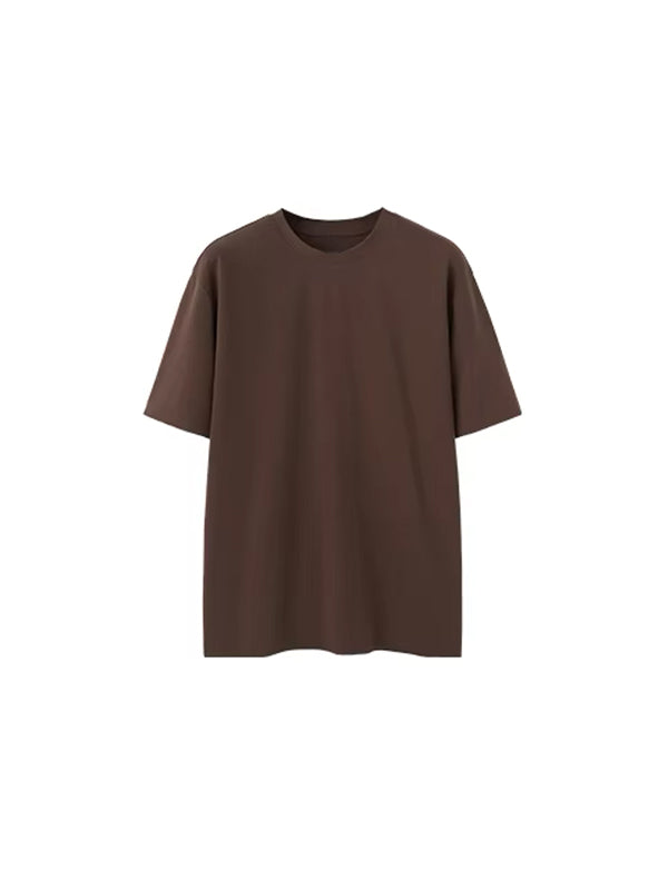 Double Sided T-Shirt in Brown Color