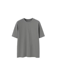 Double Sided T-Shirt in Light Grey Color