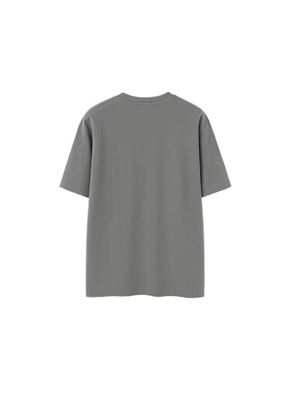 Double Sided T-Shirt in Light Grey Color 2