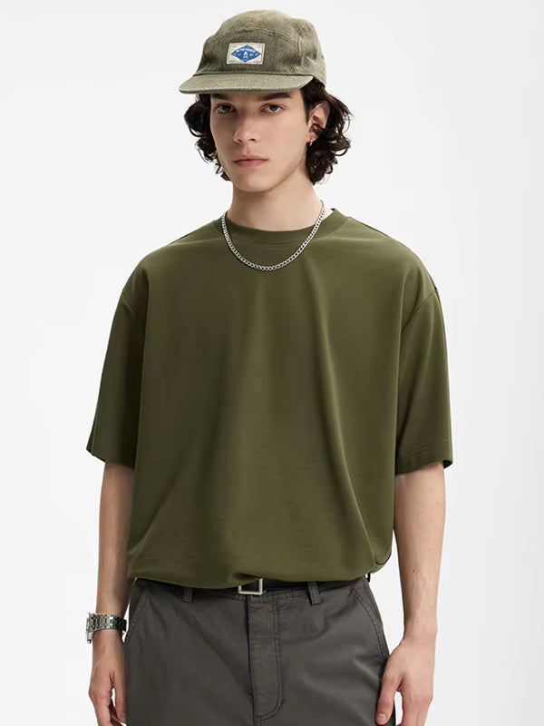 Double Sided T-Shirt in Green Color 3