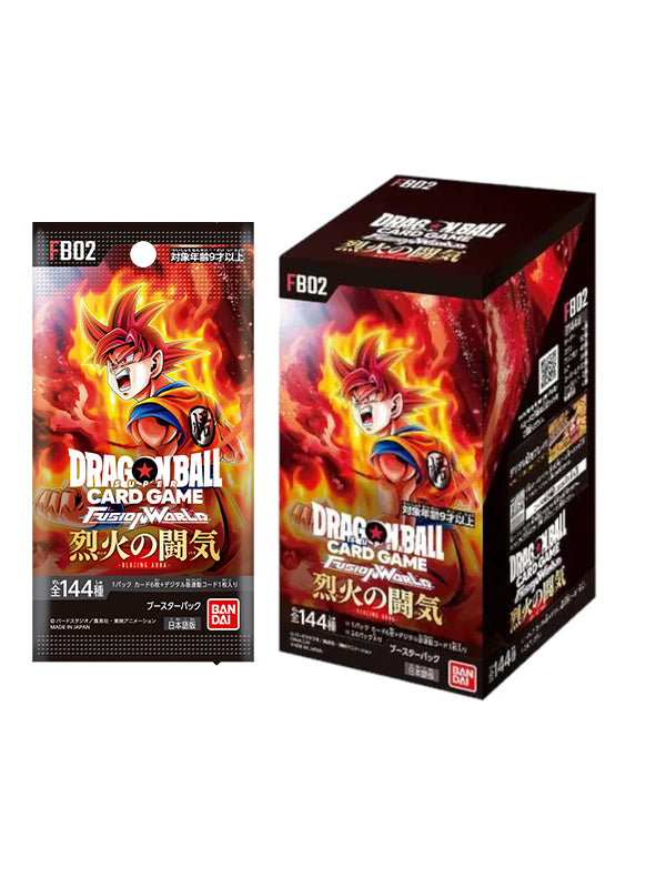 Dragonball Super Card Game Blazing Aura [FB02] Booster Packs [JAPANESE] 2