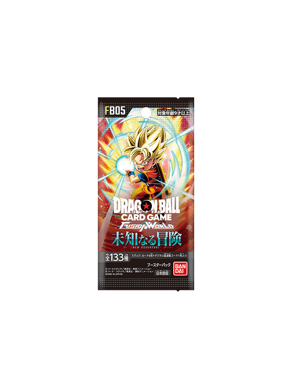 Dragonball Super Card Game New Adventure [FB05] Booster Packs [JAPANESE]