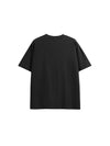 Drop Shoulder Oversized T-Shirt in Black Color 2
