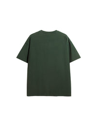 Drop Shoulder Oversized T-Shirt in Green Color 2