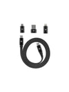 EZ Disk Cable l Magnetic Anti-tangle Flat Cable (1m) 2