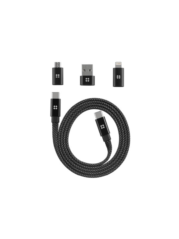 Edizard EZ Disk Cable l Magnetic Anti-tangle Flat Cable (1.5m) 2