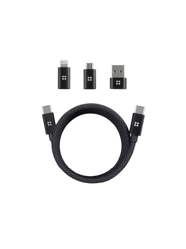 Edizard EZ Pivot Cable l Magnetic Anti-tangle Round Cable (1m) 2