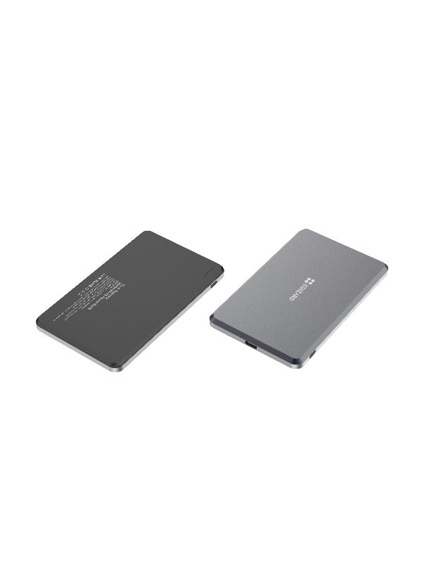 Edizard MaxSafe Semi-Solid State Power Bank (5000mAh) in Black Color
