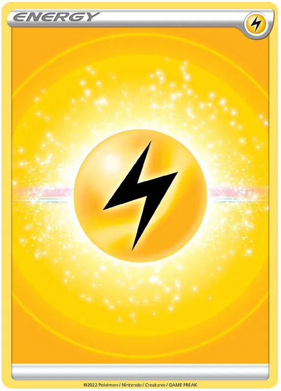 [Collector Troves] Pokemon Sword & Shield Basic Lightning Energy Card