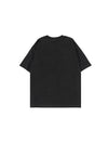 Embroidered Rabbit T-Shirt in Black Color 5