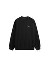 Embroidered "N.E.W"  Pique Long Sleeve T-Shirt & Shorts Set in Black Color