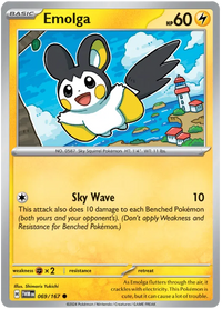 [Collector Troves] Pokemon Scarlet & Violet Twilight Masquerade Emolga Card