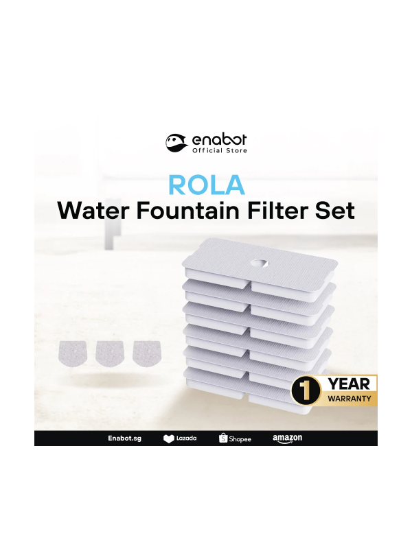 Enabot ROLA Water Fountain Filter Set